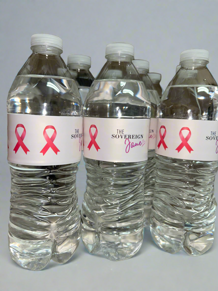 12ct water bottle labels